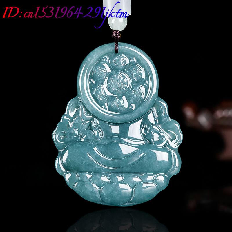 Burmese Jadeite Jambhala Penda - Necklaces review and price