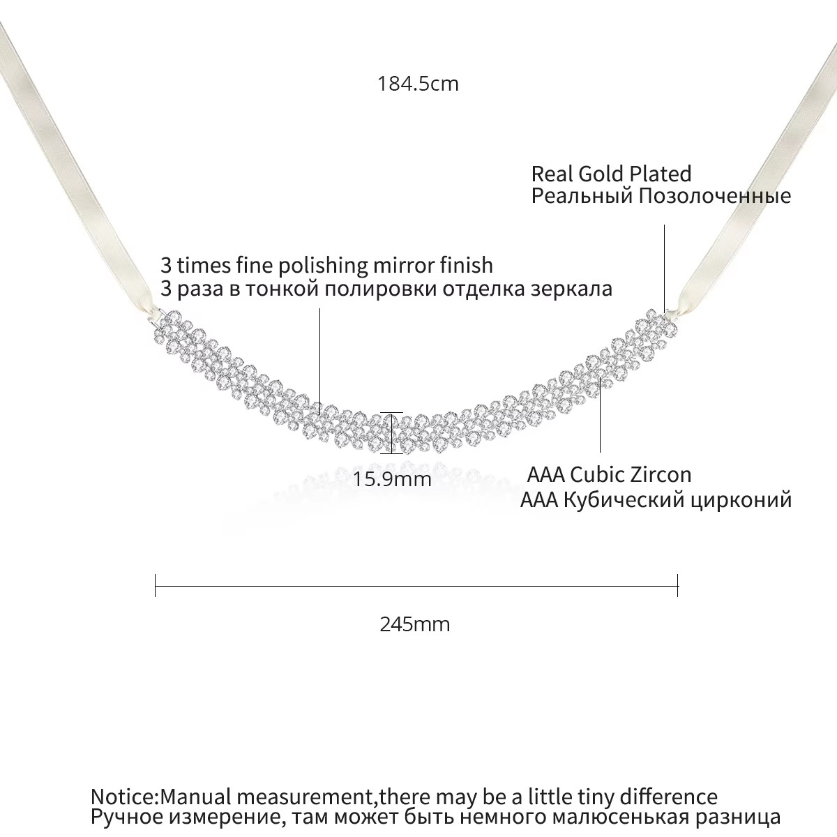 LUOTEEMI Three Layers Cubic Zi - Layered Pendant Necklace Aesthetic review and price