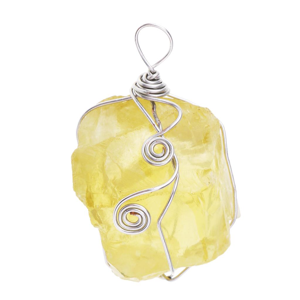 Citrine Pendant Natural Yellow - Crystal Pendant Necklace Natural Stone review and price