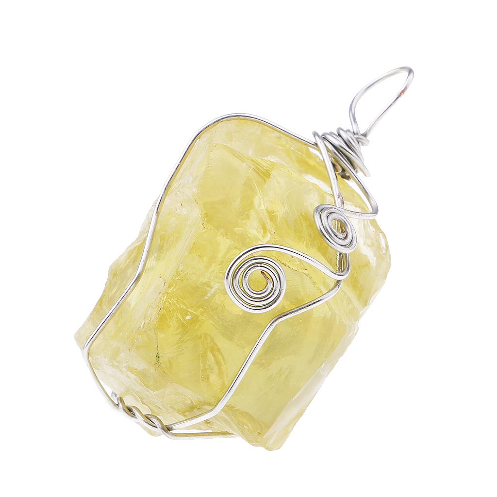 Citrine Pendant Natural Yellow - Crystal Pendant Necklace Natural Stone review and price
