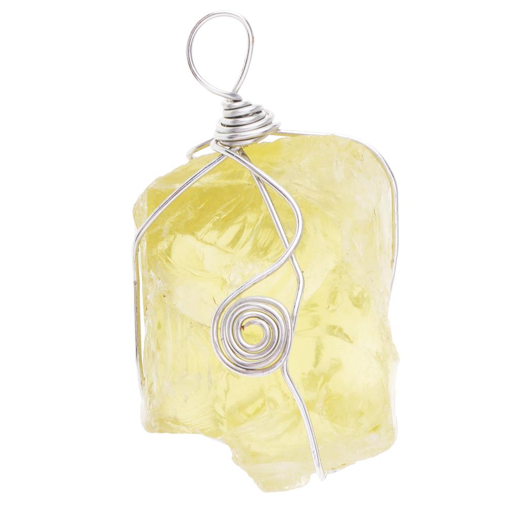 Citrine Pendant Natural Yellow - Crystal Pendant Necklace Natural Stone review and price