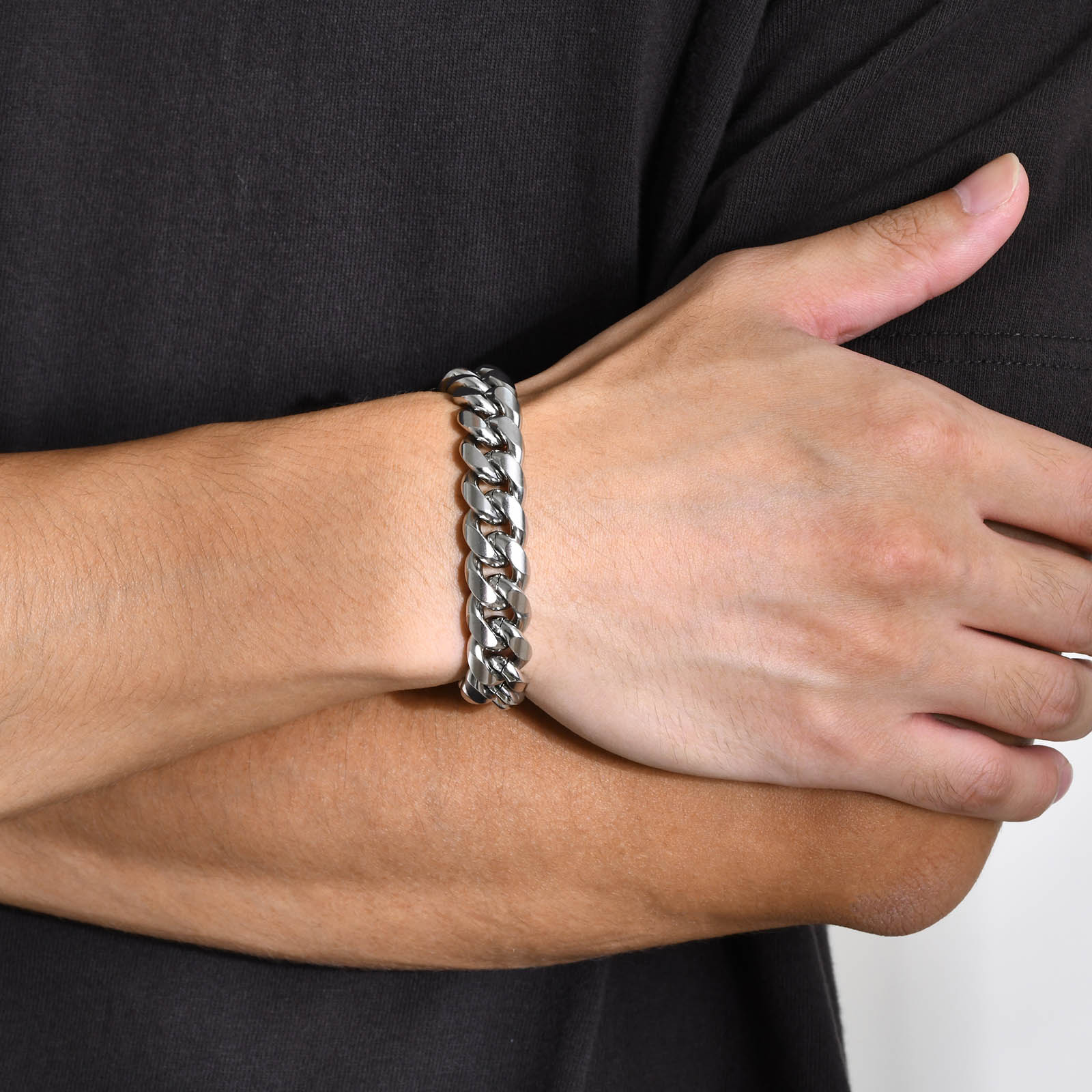 6-12MM Cuban Chain Mens Bracel - Cuban Link Chain 12Mm review and price
