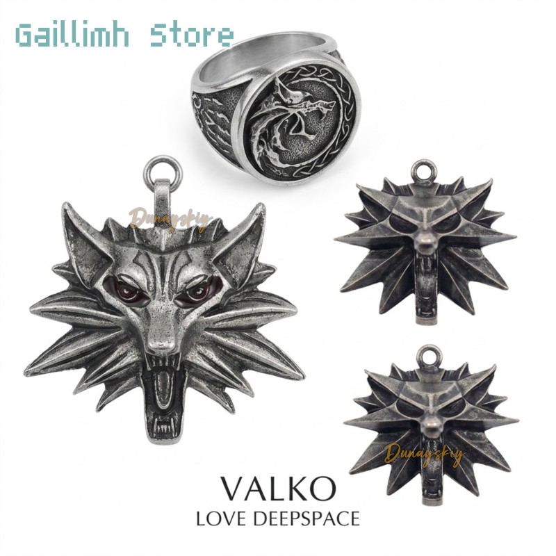 Gift Role Play Pendant Wolf Ga - Anime Pendant Necklace review and price