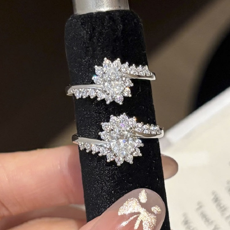 Apaison Luxury 0.5ct&1 Carat M - Moissanite Engagement Ring 1 Carat review and price