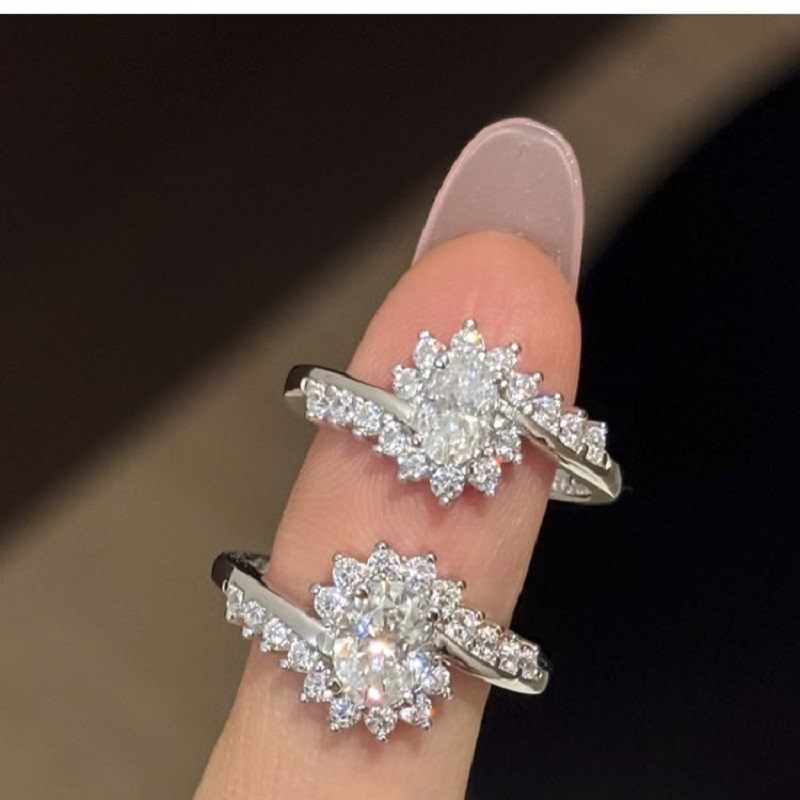 Apaison Luxury 0.5ct&1 Carat M - Moissanite Engagement Ring 1 Carat review and price