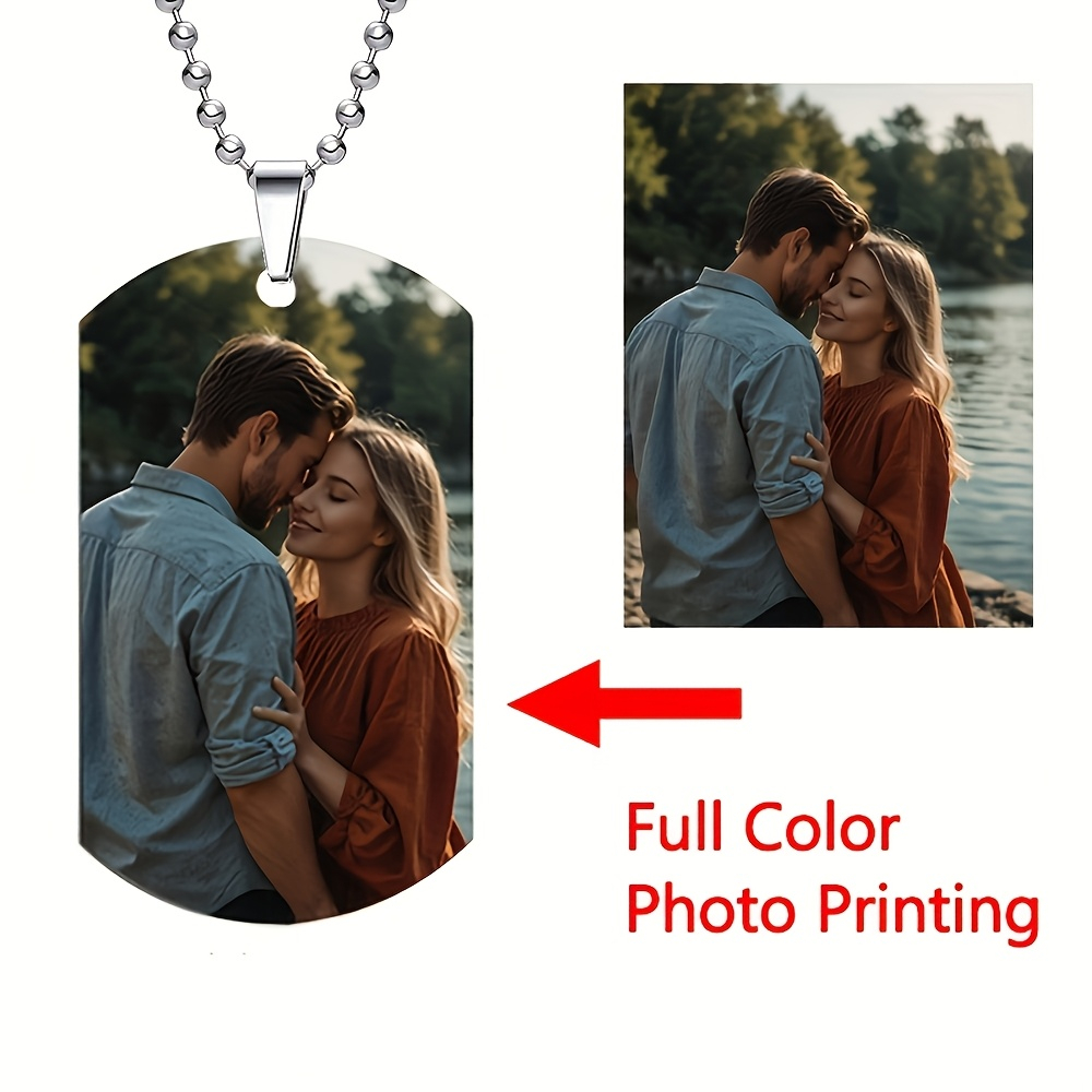 Custom Personalized Men's Pend - Custom Name Necklace Stainless Steel review and price