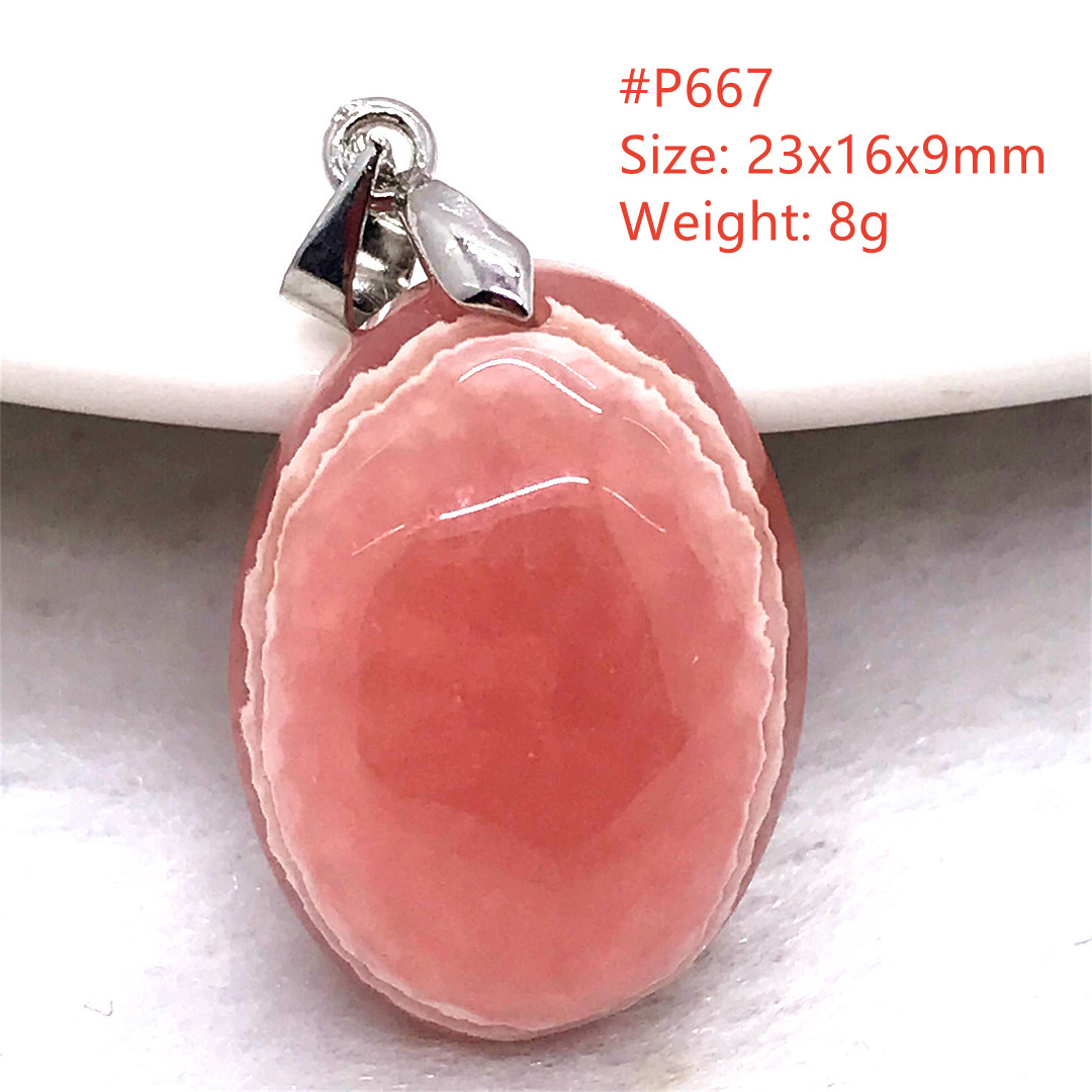 Top Natural Red Rhodochrosite  - Crystal Pendant Necklace Natural Stone review and price