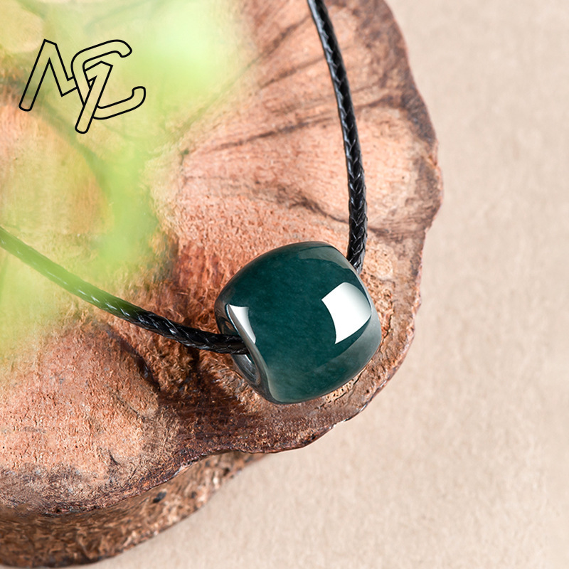 Natural Myanmar Emerald Deep B - Necklaces review and price