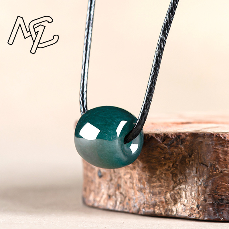 Natural Myanmar Emerald Deep B - Necklaces review and price