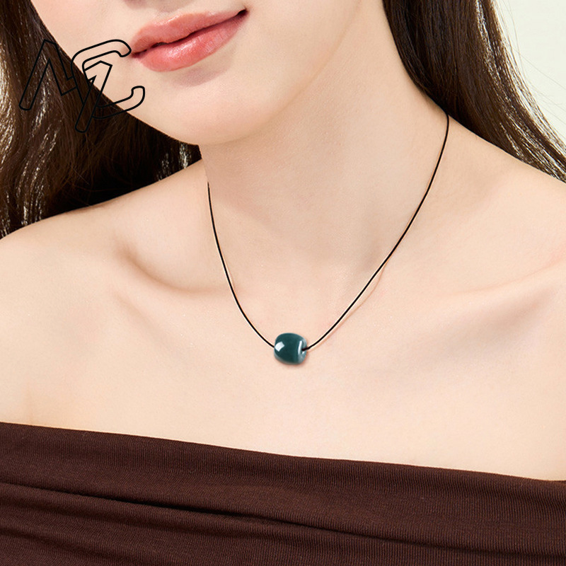 Natural Myanmar Emerald Deep B - Necklaces review and price