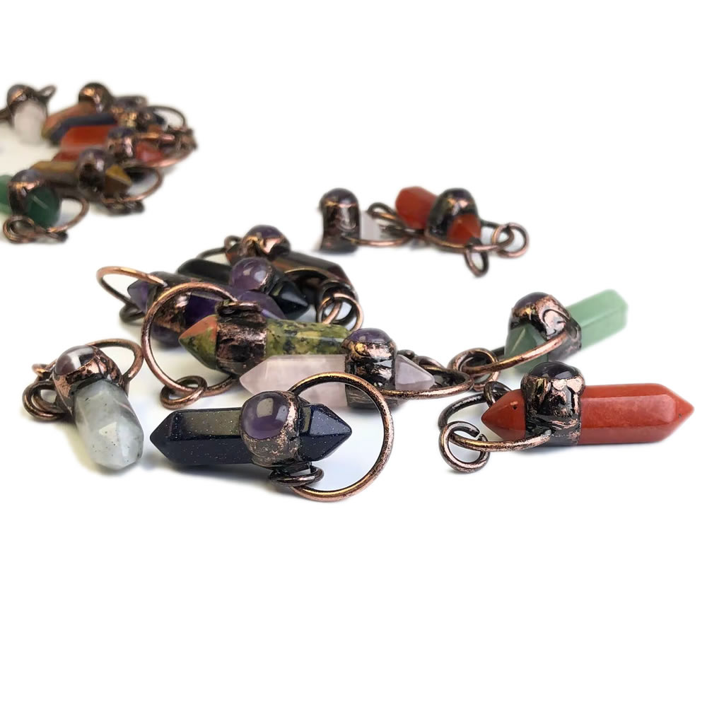 Natural Stone Crystal Quartz P - Crystal Pendant Necklace Natural Stone review and price